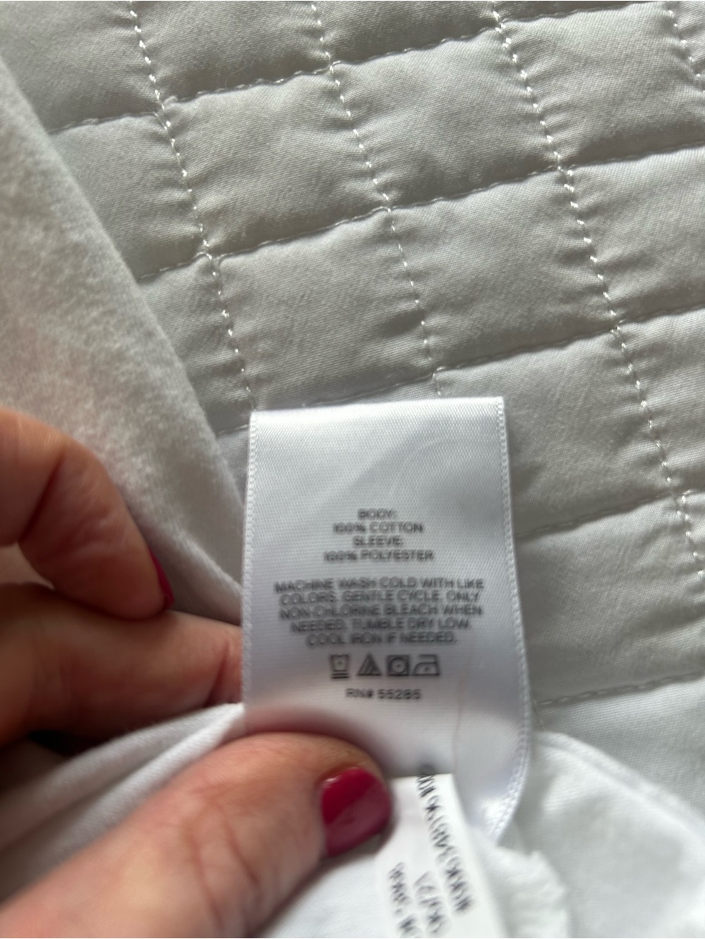Express Ruffle Sleeve White Top - Picture 8 of 9